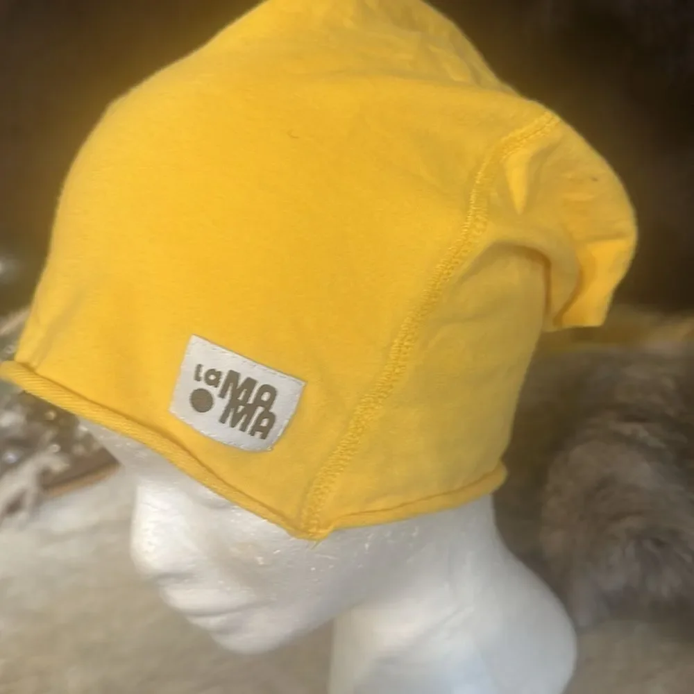 Yellow La Ma Ma  Beanie OS (5175)